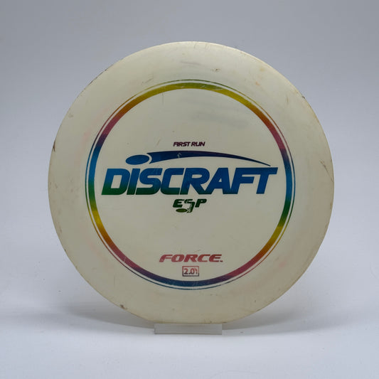 Used | Discraft Force | ESP | First Run Double Ring PFN