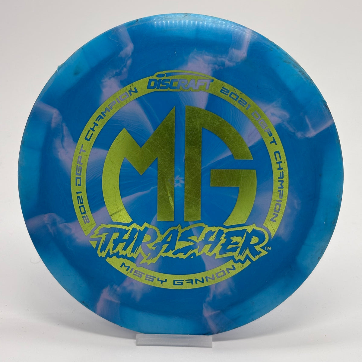 Used | Discraft Thrasher | ESP Swirl | 2021 Missy Gannon DGPT Champion