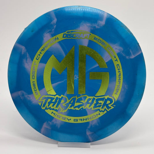 Used | Discraft Thrasher | ESP Swirl | 2021 Missy Gannon DGPT Champion