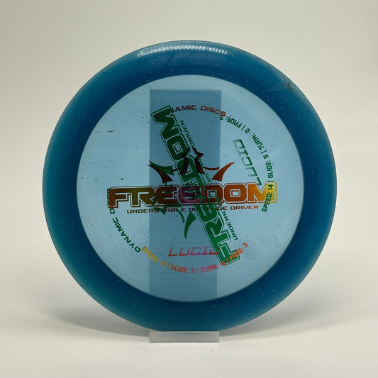Dynamic Discs Freedom | Lucid Metal Flake