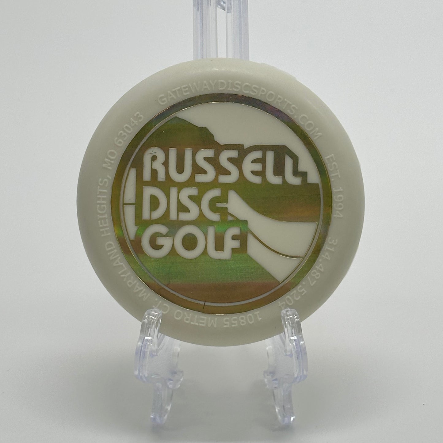Russell Disc Golf 3.5" Glow Mini Marker