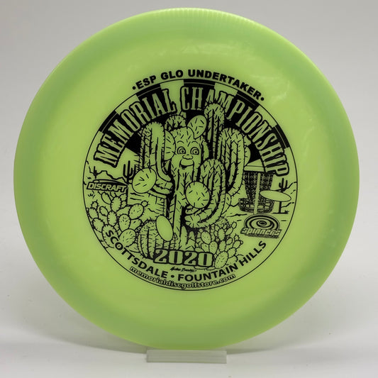 Used | Discraft Undertaker | ESP Glo | 2020 Memorial Championship