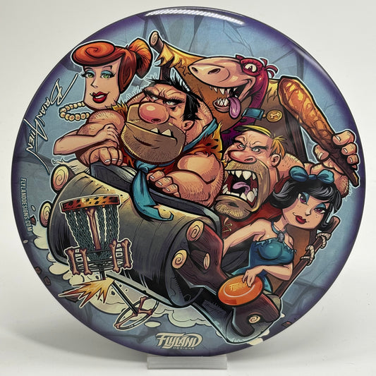 Discraft Buzzz | Super Color ESP | Flintstones Parody By Brian Allen Flyland Designs