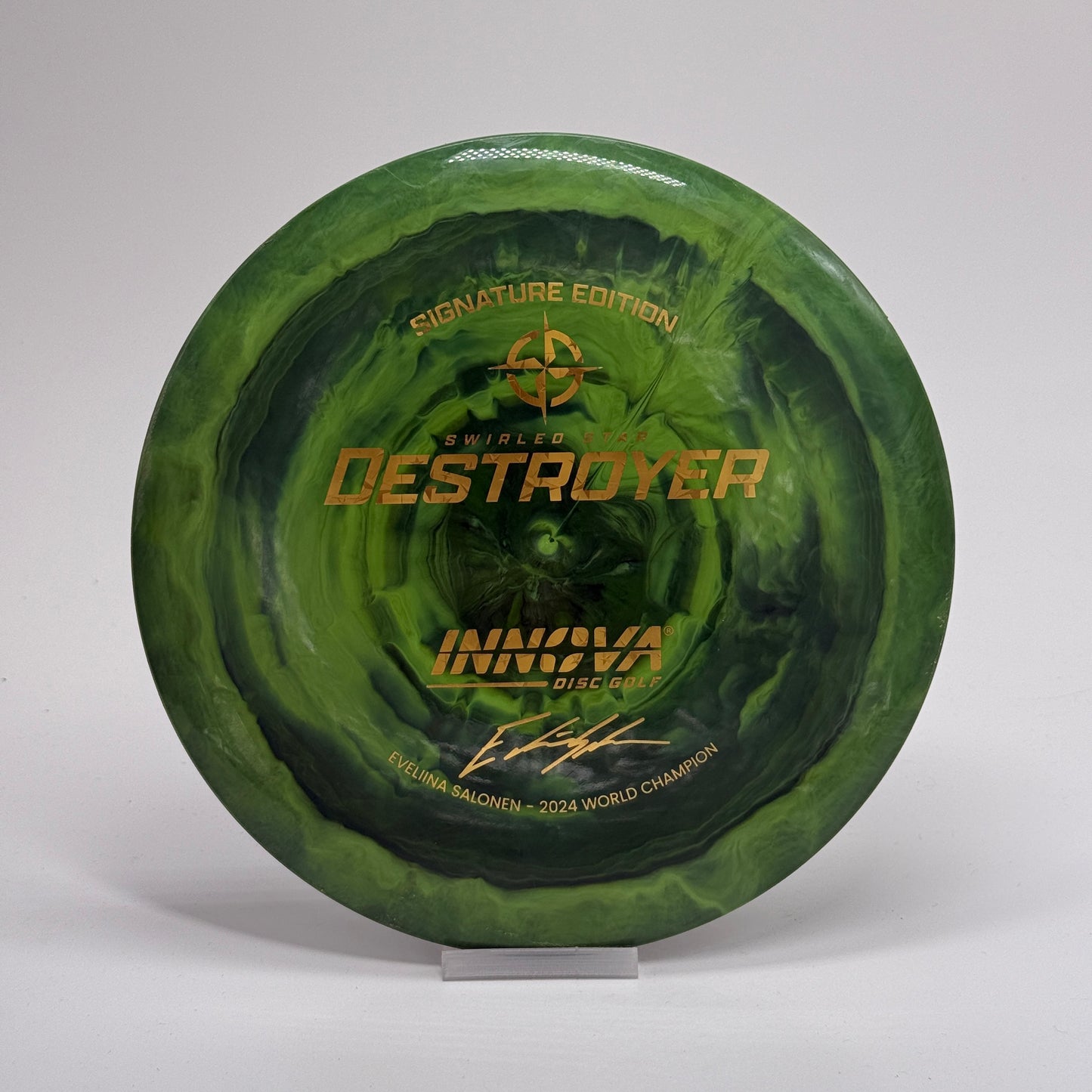 Used | Innova Destroyer | Swirled Star | Eveliina Salonen 2024 World Champion Signature Edition