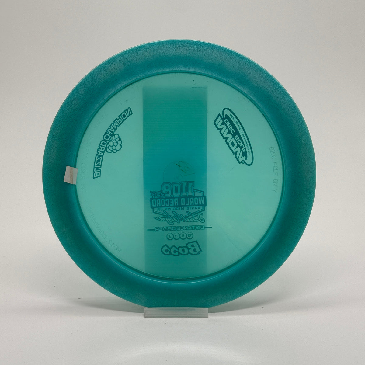 Used | Innova Boss | Blizzard Champion | David Wiggins Jr 1108 World Distance Record