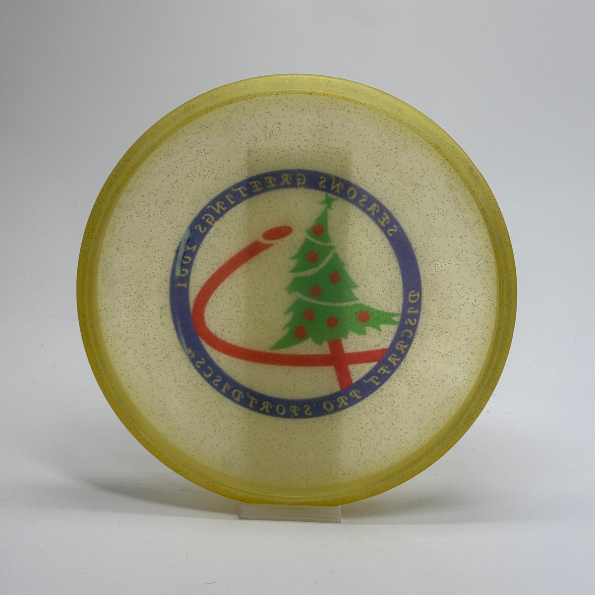 Used | Discraft Magnet | Elite Z Sparkle | Seasons Greetings 2001 PFN Walled Lake
