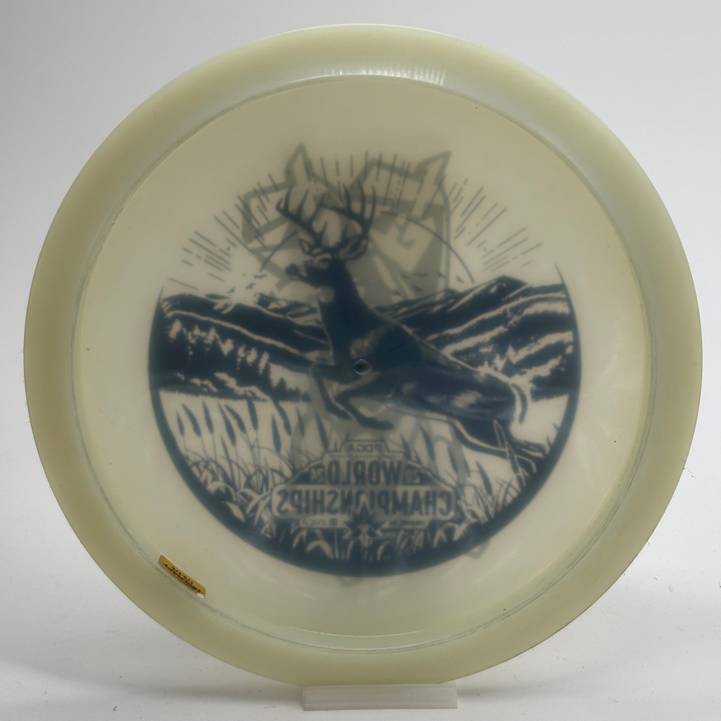 Discraft Cicada | Z Glo | 2024 World Championships Discraft Double Stamp
