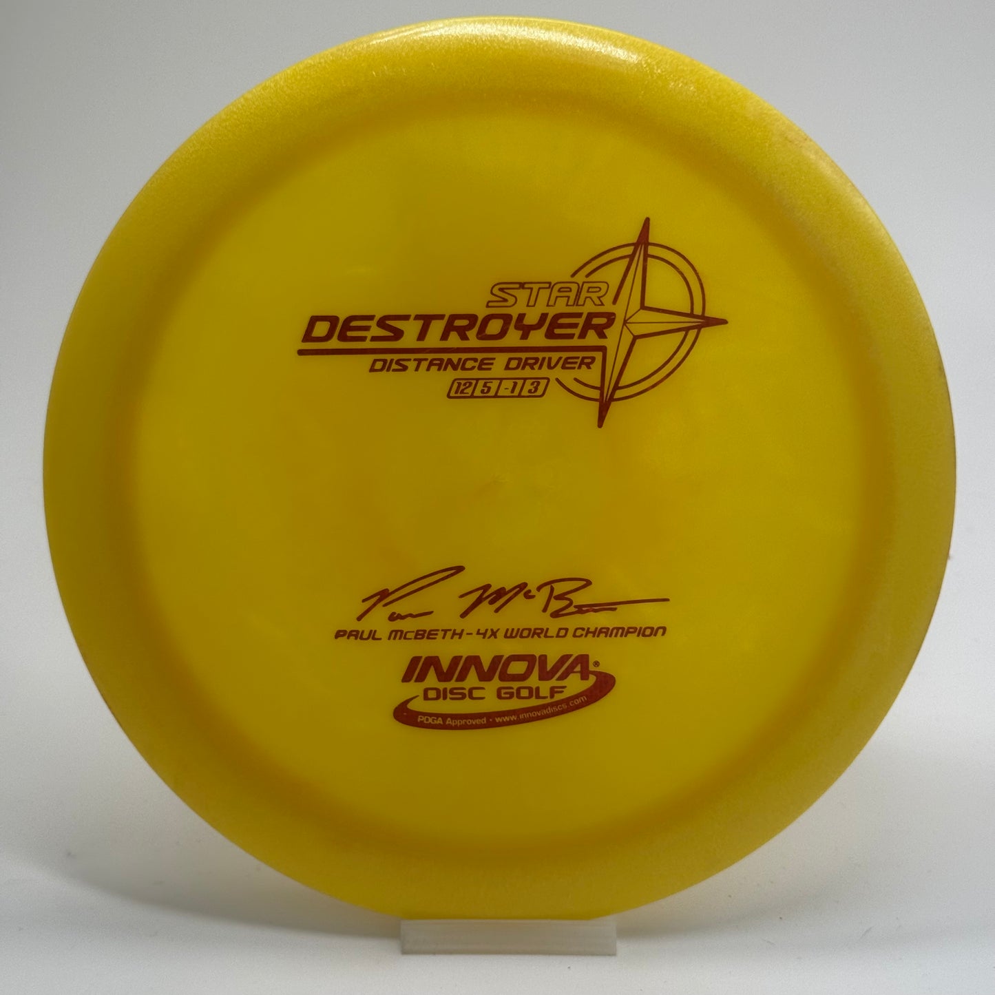 Innova Destroyer | Star | Paul McBeth 4x World Champion | Flat Wing