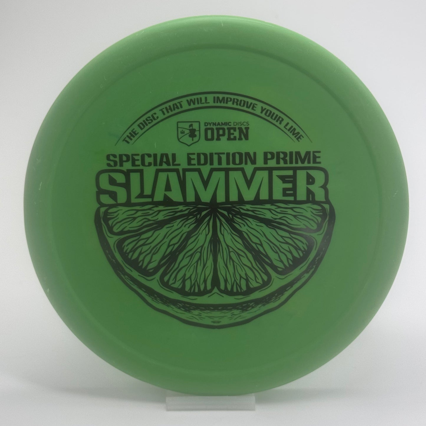 Used | Dynamic Discs Slammer | Prime | Lime Scented Special Edition