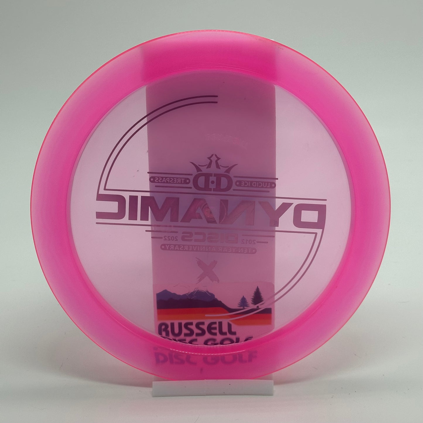 Used | Dynamic Discs Trespass | Lucid Ice | 2022 Ten-Year Anniversary