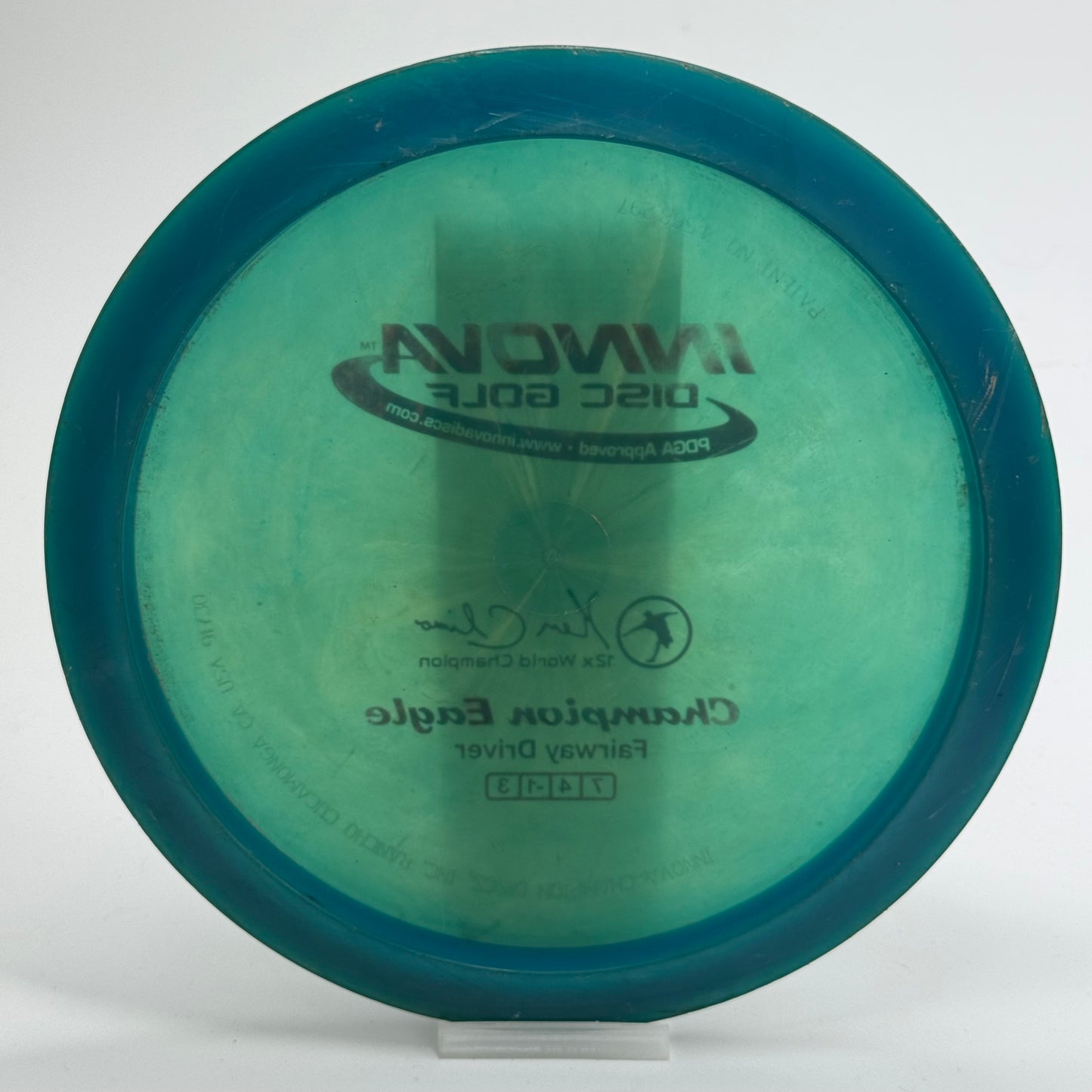 Innova Eagle L | Champion | Ken Climo 12x World Champion | Patent Penned