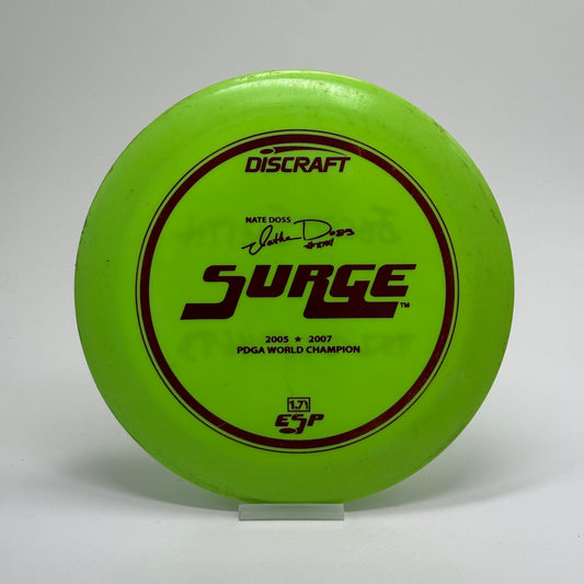 Used | Discraft Surge | ESP | Nate Doss 2005 & 2007 World Champion | OOP PFN