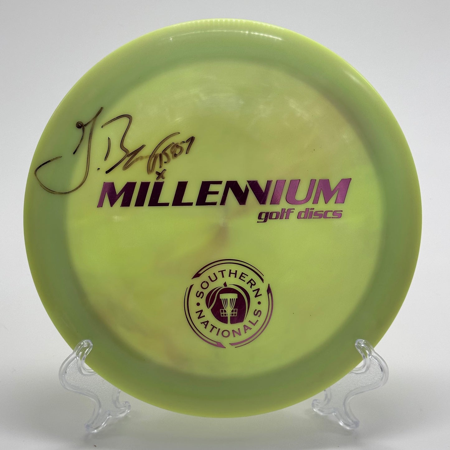 Millennium Scorpius | Swirly Sirius 1.10 LE Southern Nationals Signed Gregg Barsby