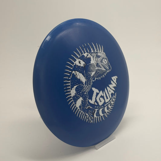 Reptillian Disc Golf Iguana | Amber