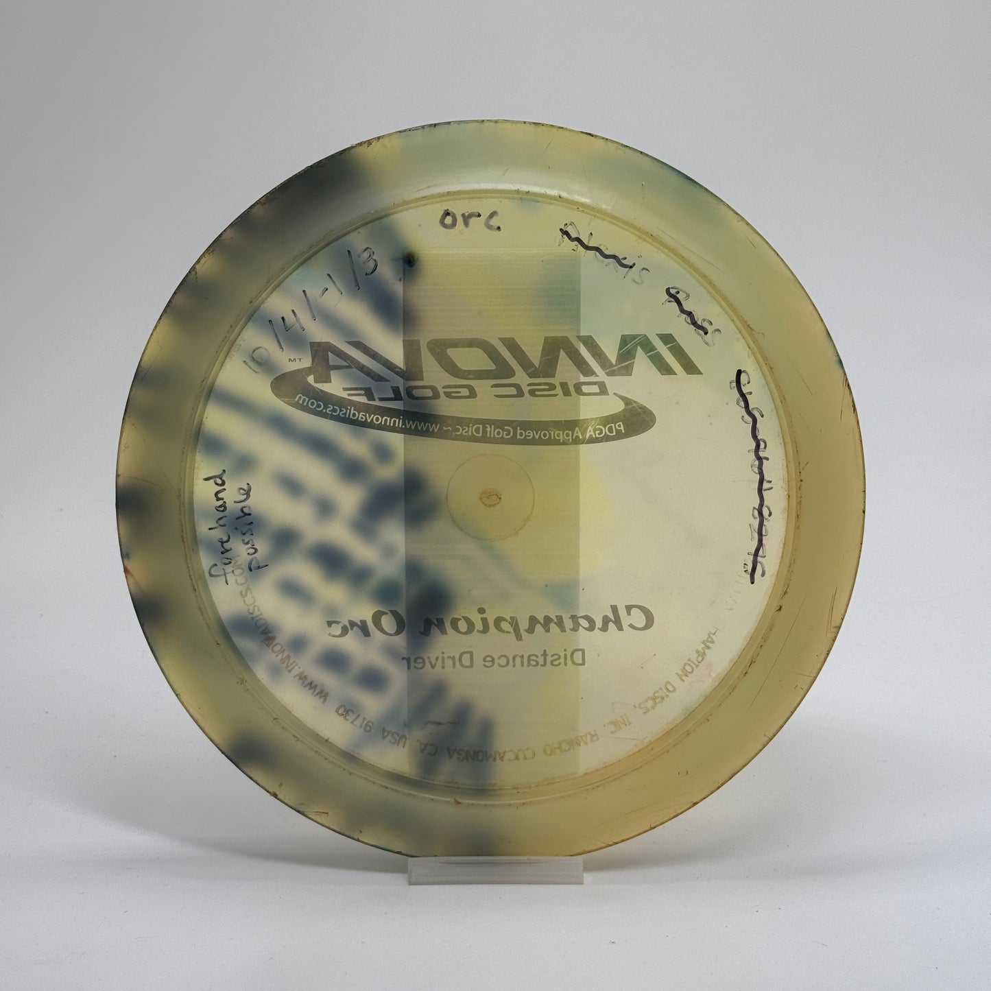Used | Innova Orc | Champion | PFN Patent