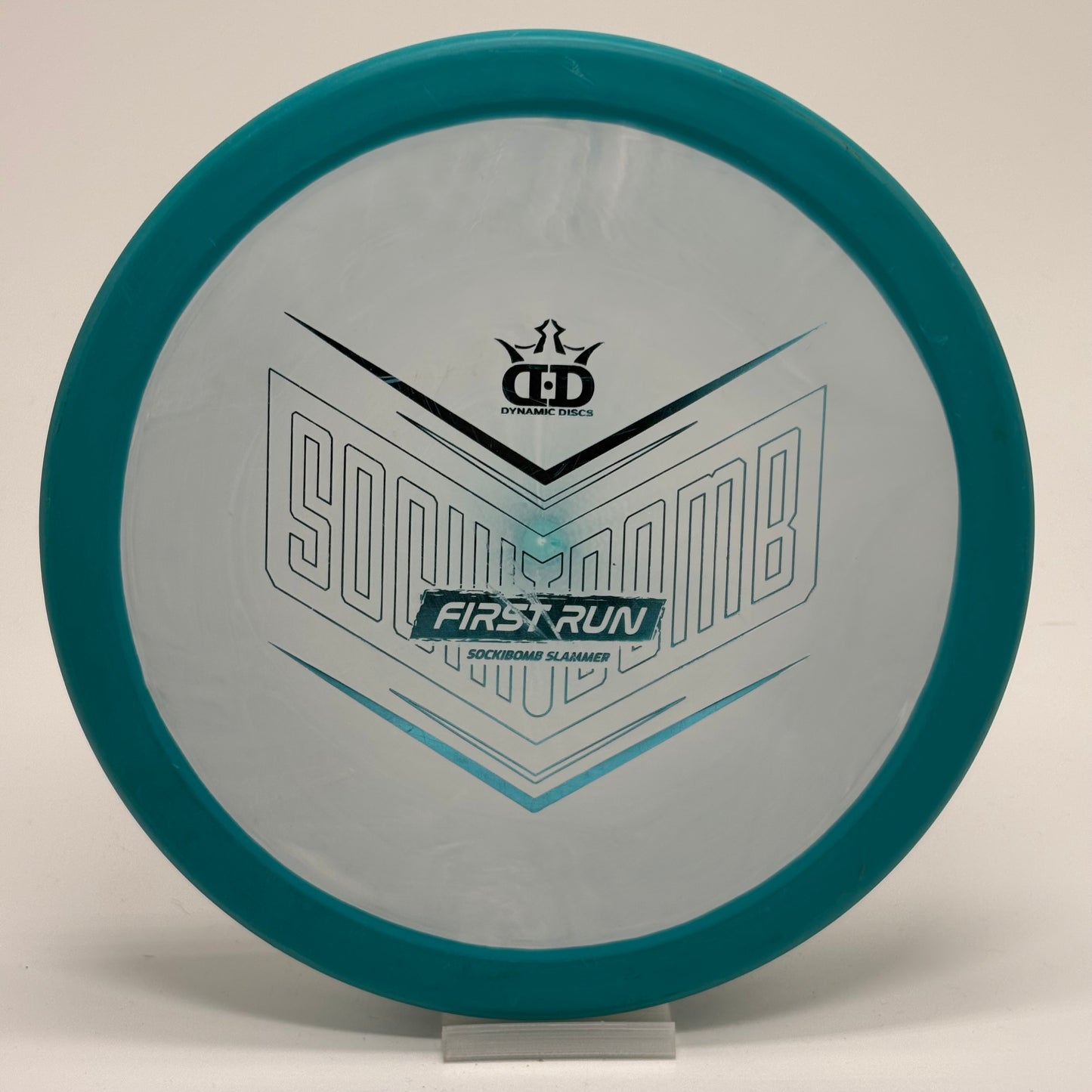Used | Dynamic Discs Slammer Sockibomb | Classic Supreme Orbit | First Run Ricky Wysocki