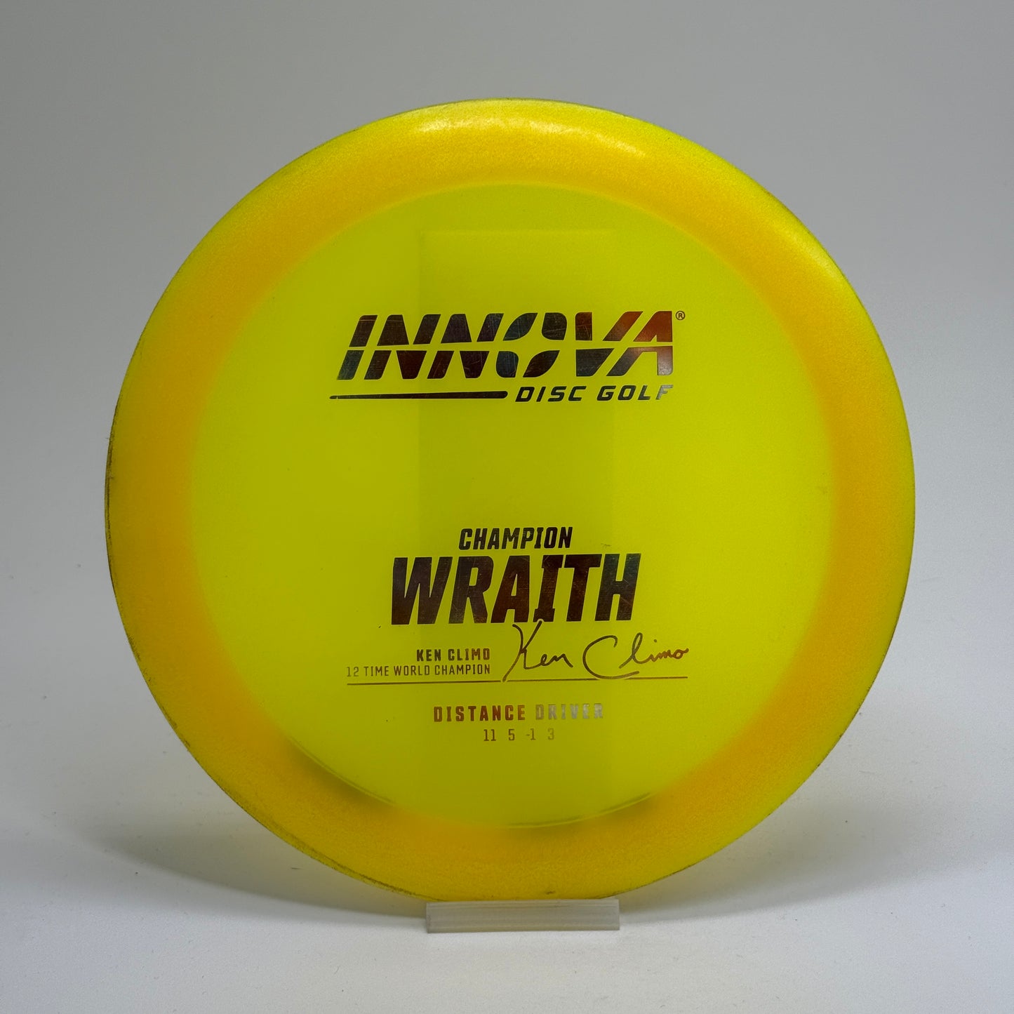 Used | Innova Wraith | Champion | Ken Climo 12x World Champion