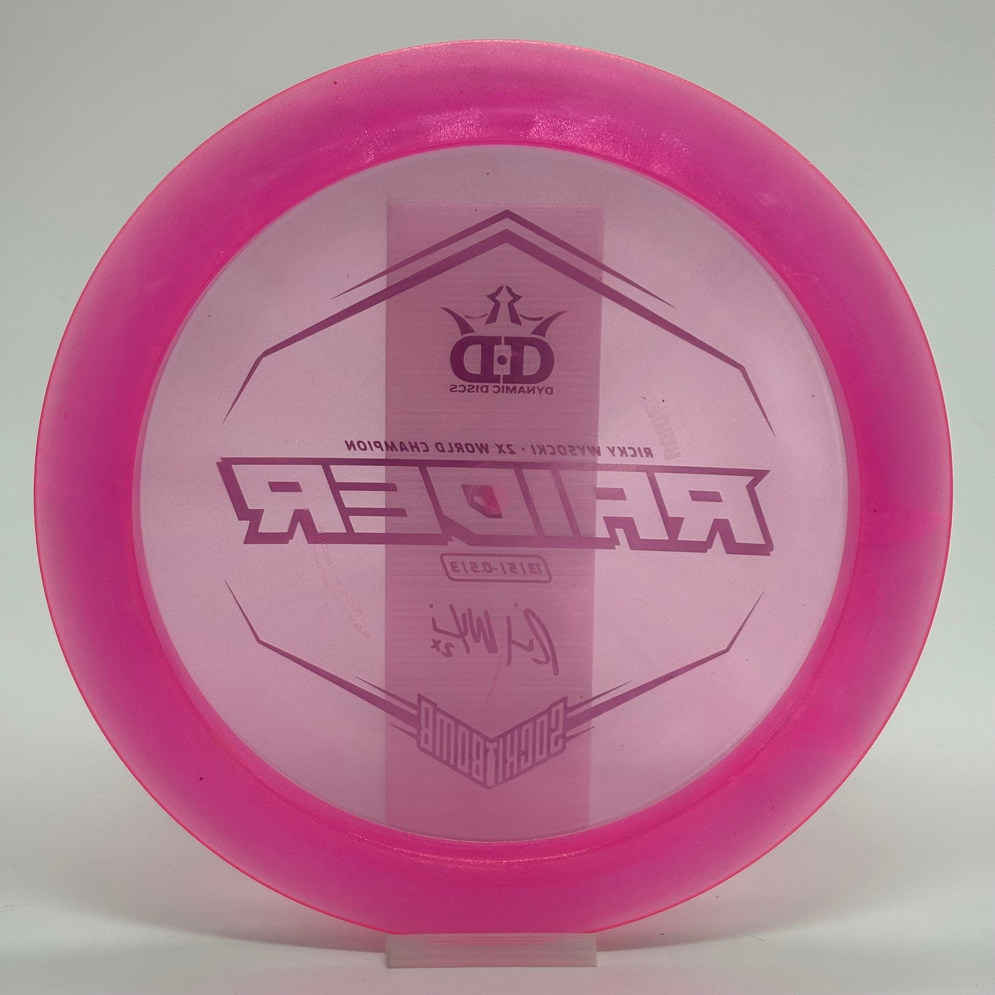 Dynamic Discs Raider | Lucid-X Glimmer | Ricky Wysocki 2x World Champion