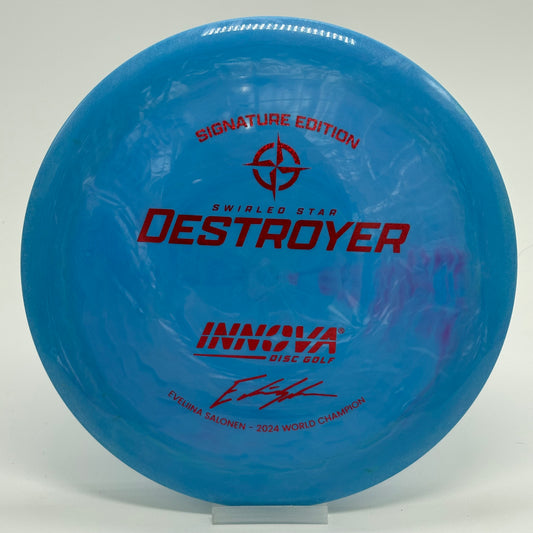 Innova Destroyer | Swirled Star | Eveliina Salonen 2024 World Champion Signature Edition