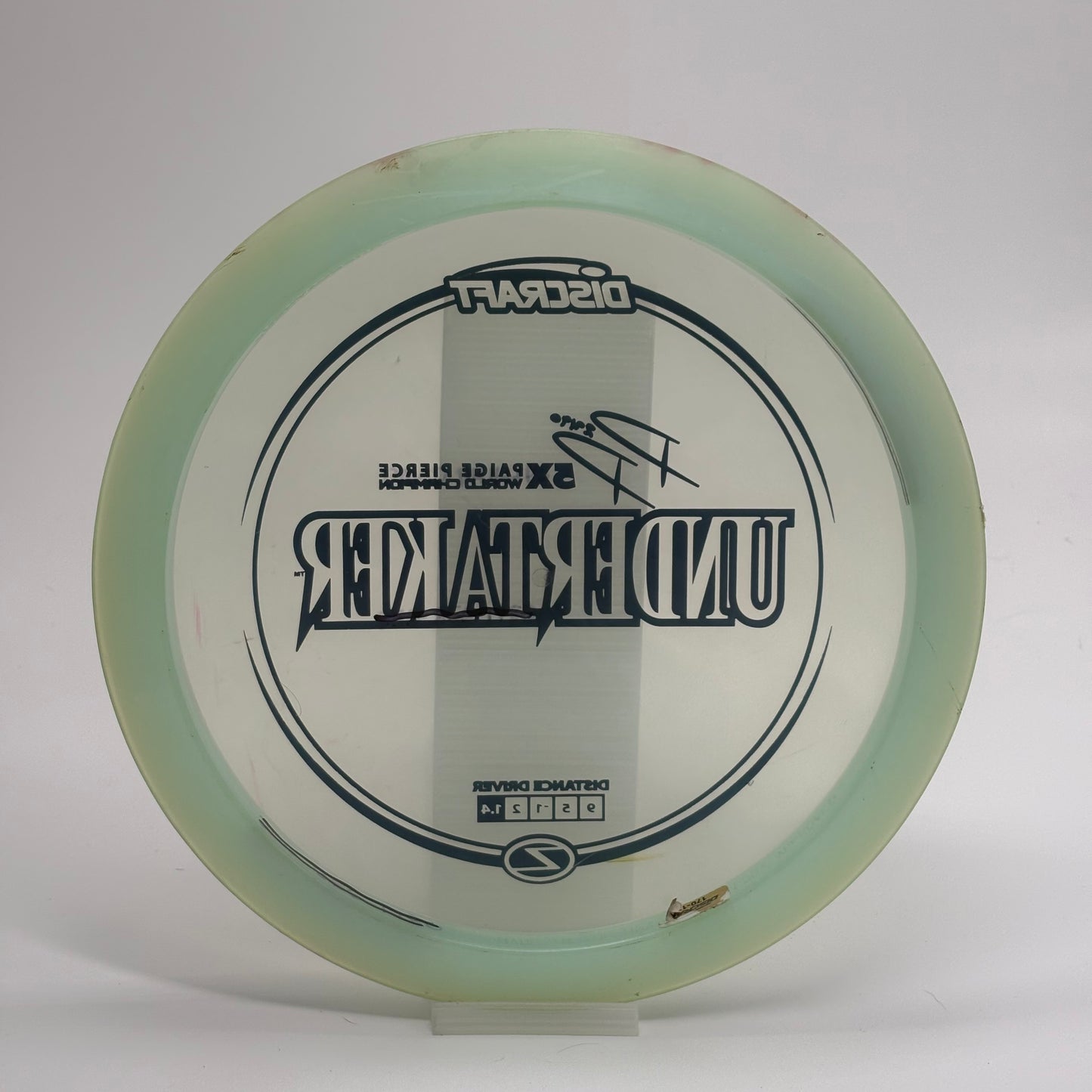 Used | Discraft Undertaker | Z Paige Pierce 5x World Champion