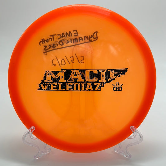 Dynamic Discs Emac Truth - Lucid Macie Velediaz Signature Series Tennessee Stamp