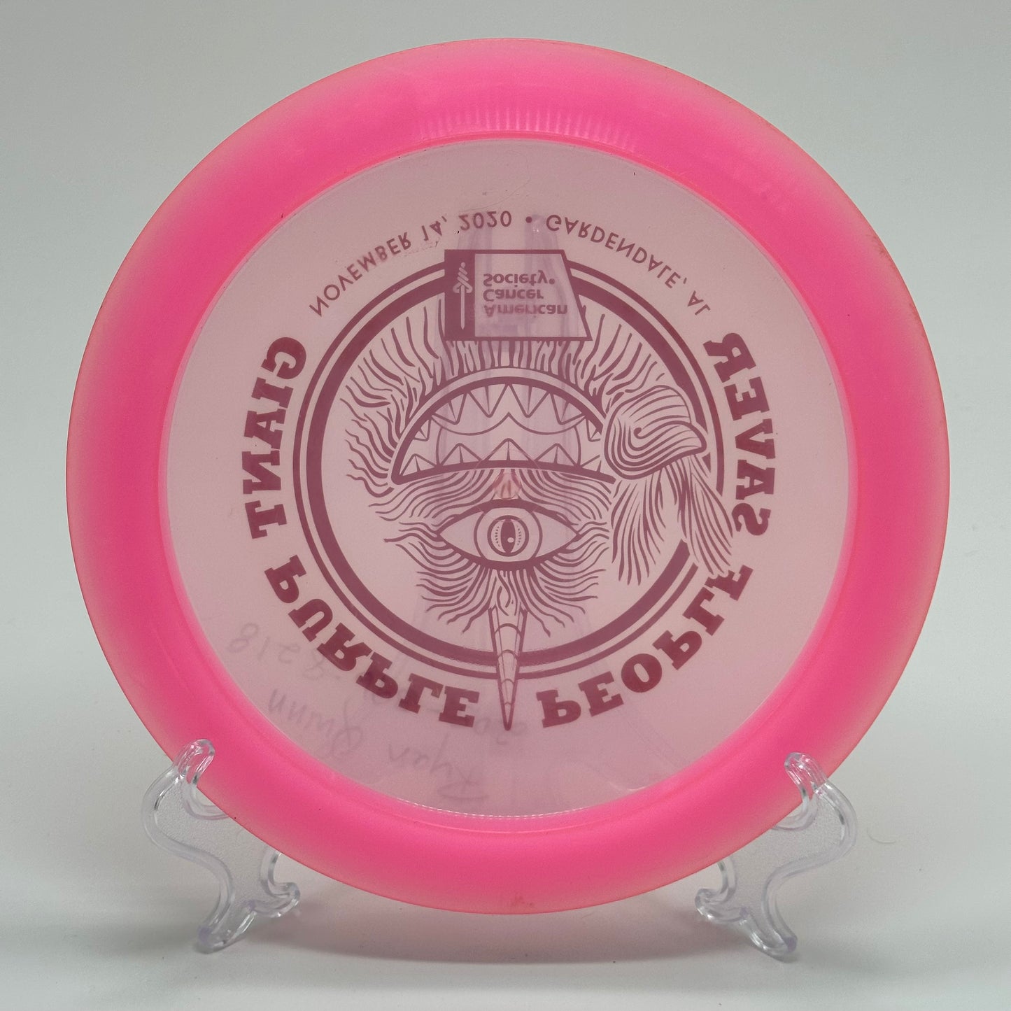 Dynamic Discs Raider | Lucid Moonshine "Giant Purple People Saver 2020"