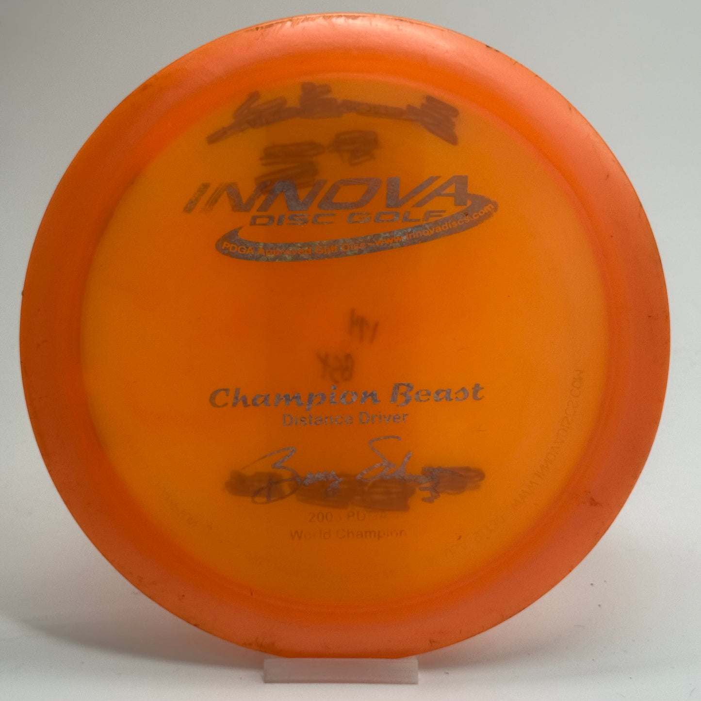 Innova Beast | Champion | 2003 Barry Schultz World Champion | PFN Patent