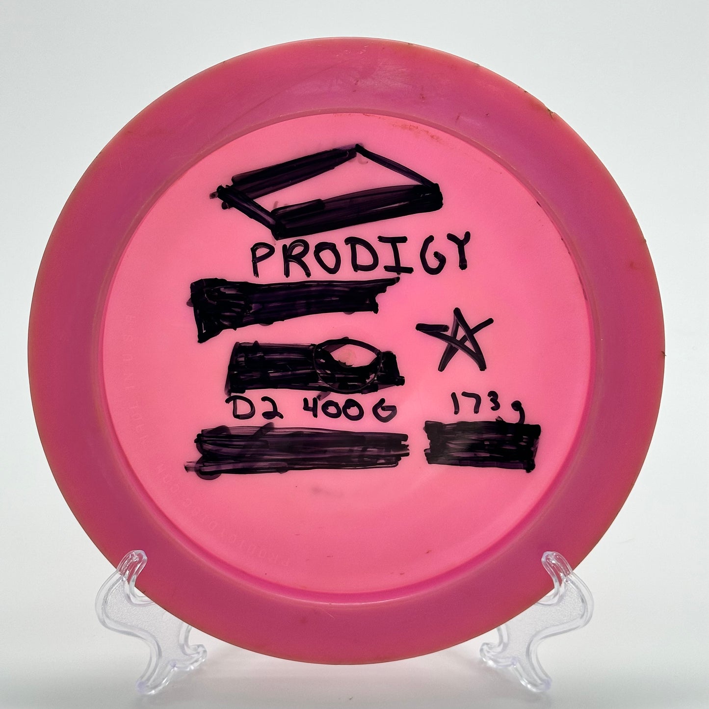 Prodigy D2 | 400g Bar Stamp