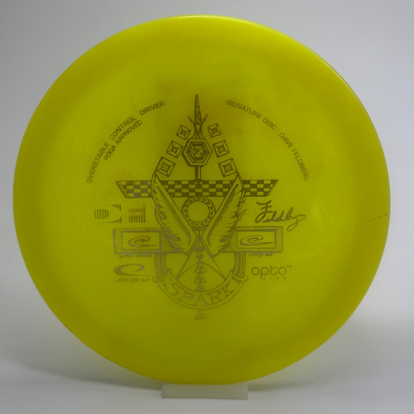 Used | Latitude 64 Spark | Opto Line | David Feldberg Signature Disc | Out-Of-Production PFN