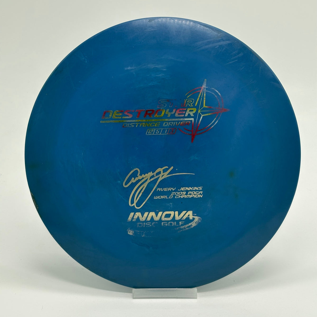 Used | Innova Destroyer | Star | 2009 Avery Jenkins World Champion | 3 Line | Penned *DS