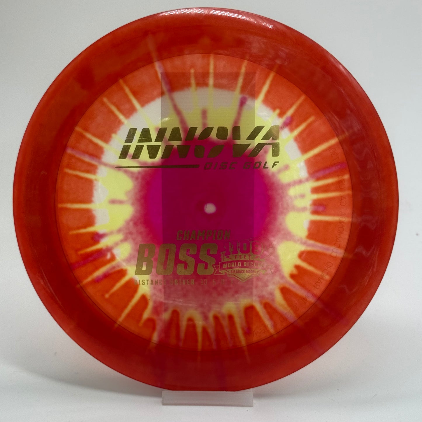 Innova Boss | I-Dye Champion | 1108 Ft World Distance Record