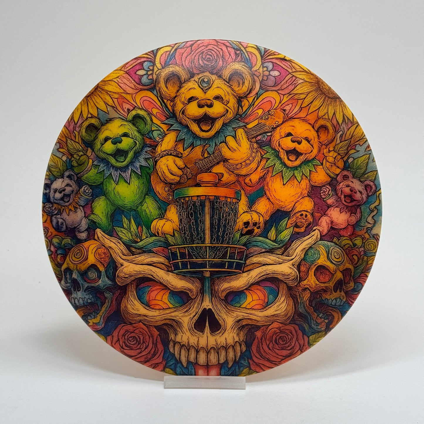 Used | Innova Charger | Metal Flake Glow Champion | Grateful Dead