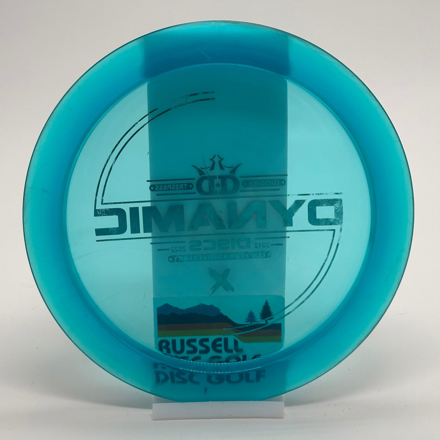 Used | Dynamic Discs Trespass | Lucid Ice | 2022 Ten-Year Anniversary