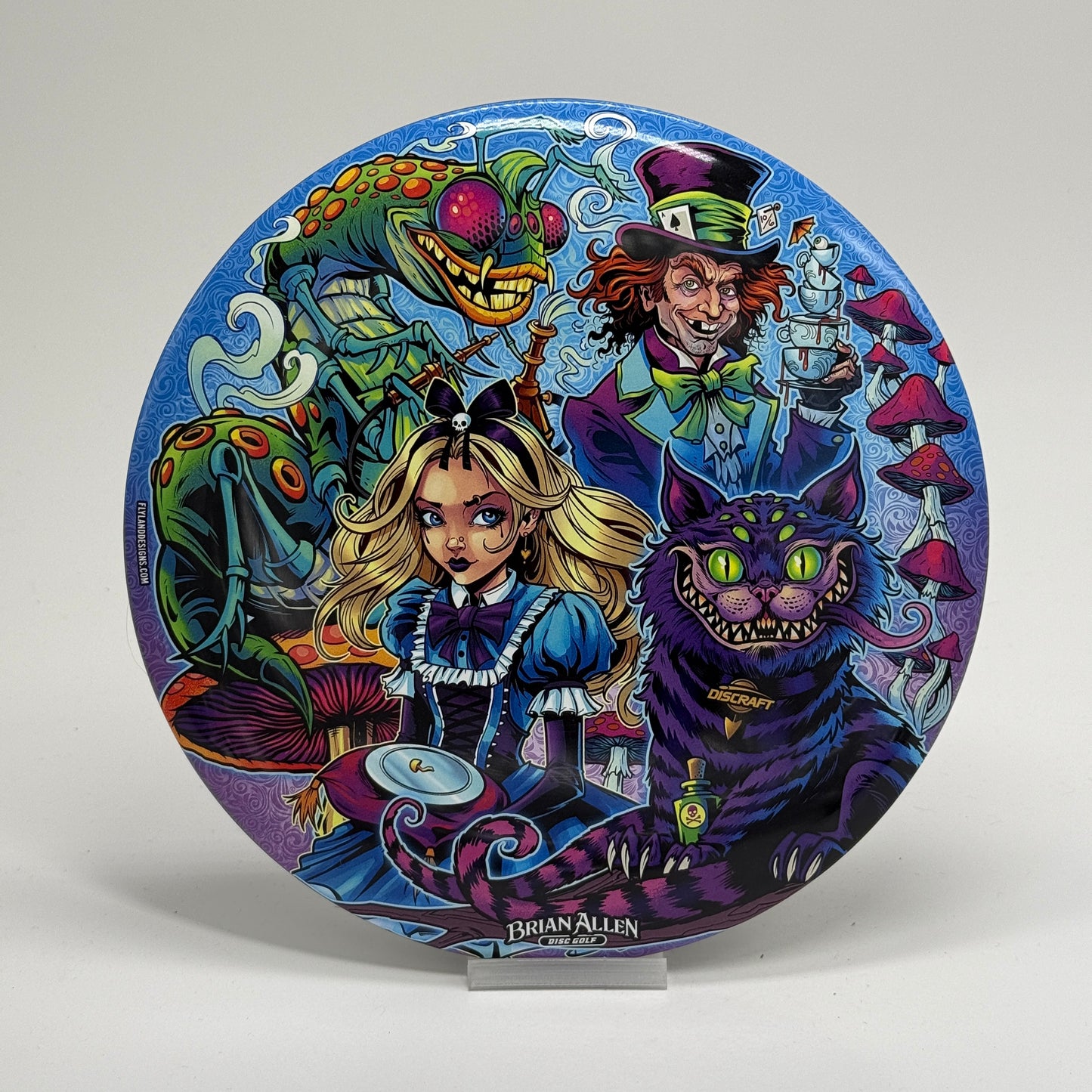 Used | Discraft Buzzz | Super Color ESP | Alice in Wonderland Parody By Brian Allen Flyland Designs