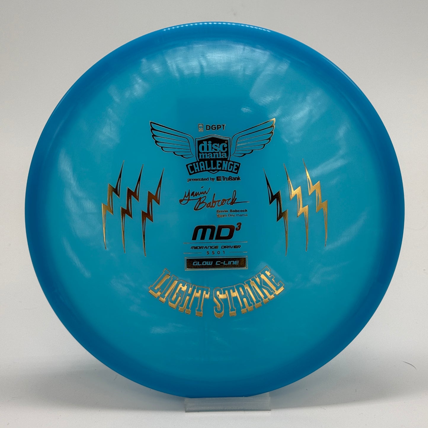 Discmania Lightning Strike | Color Glow C-Line | Gavin Babcock Signature Series MD3