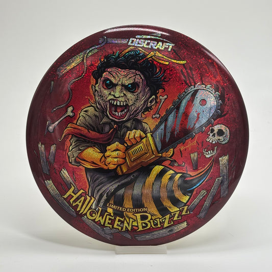 Discraft Buzzz | Super Color Foil | Halloween 2018 Leather Face