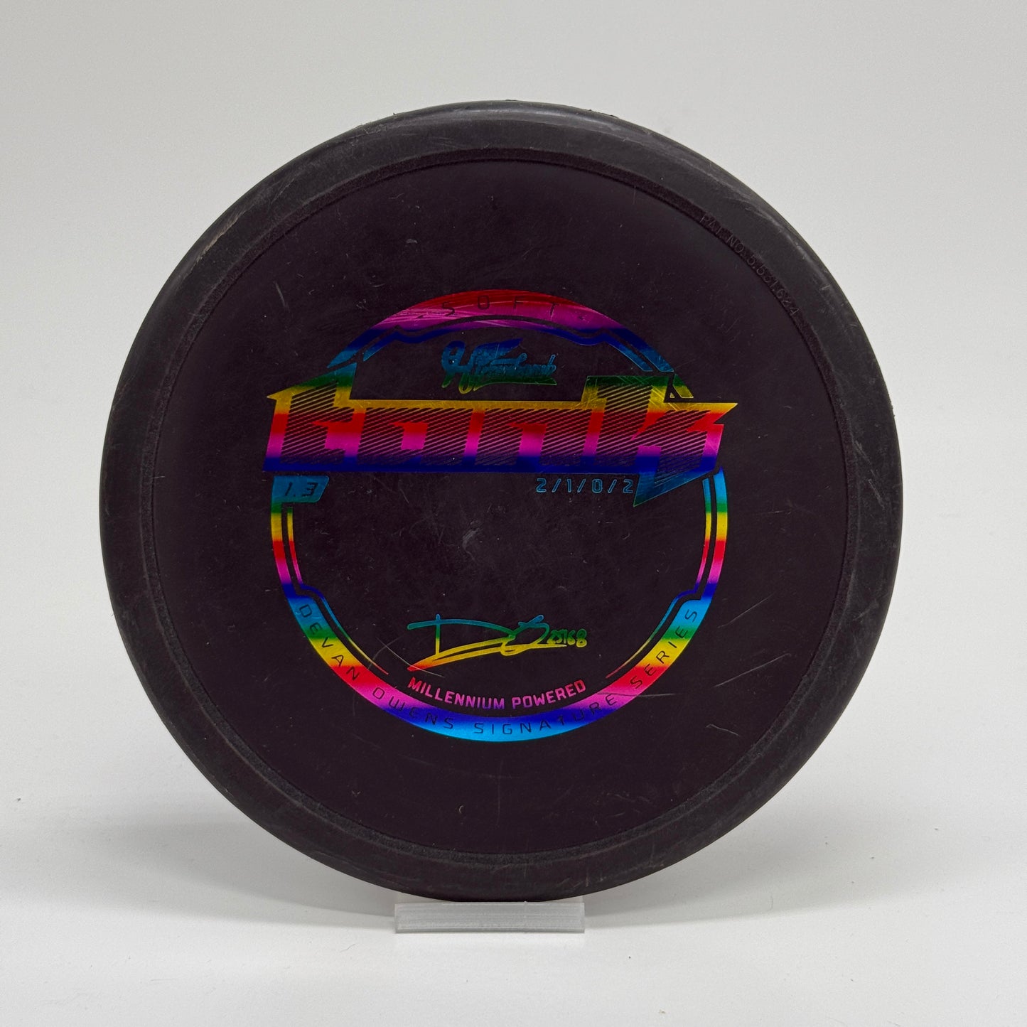 Used | Hyzerbomb Tank | Soft 1.3 | Devan Owens Signature Series | Millennium Powered