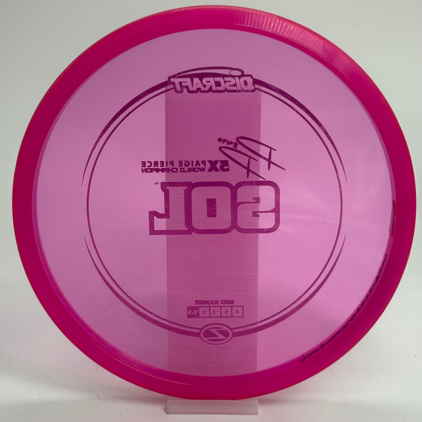 Discraft Sol | Z | Paige Pierce 5x World Champion