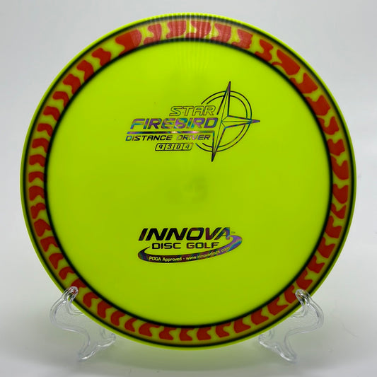 Innova Firebird | Star "New Disc Golf Braid Dye" Oil Slick Stamp