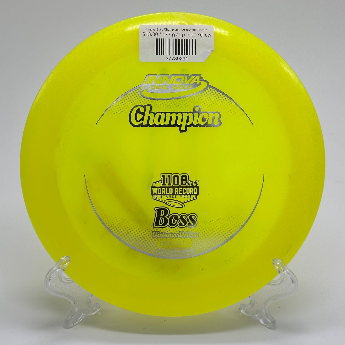 Innova Boss | Champion 1108 ft World Record