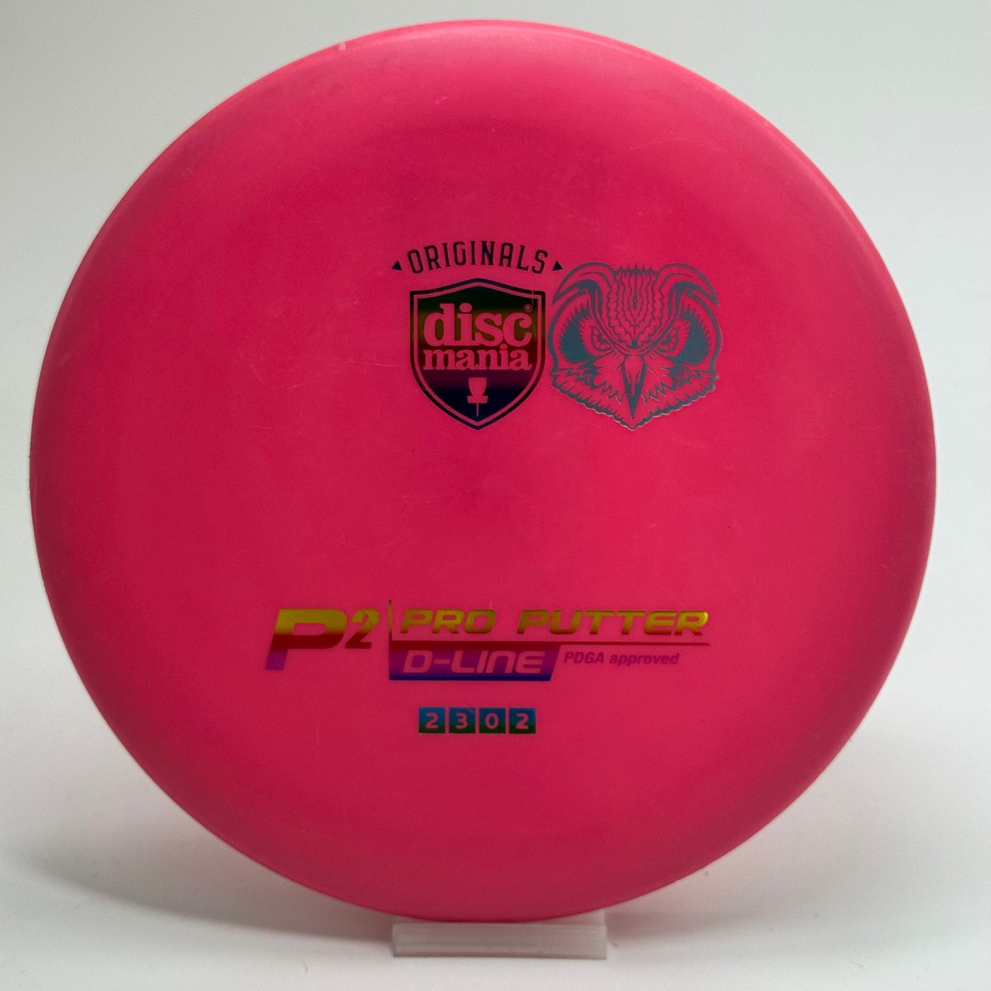 Discmania P2 | D-Line | Owl Mini Stamp | Innova OOP