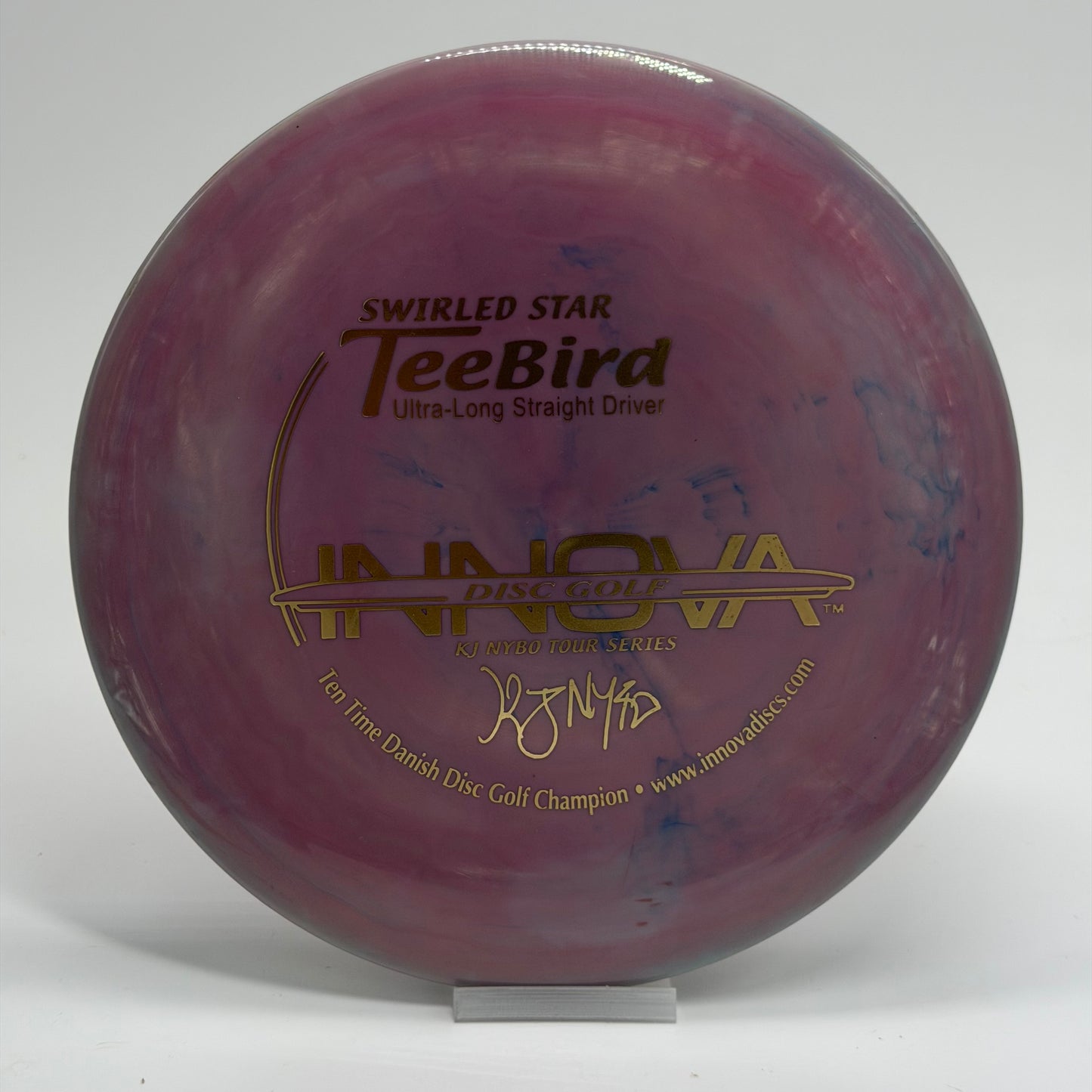 Used | Innova Teebird | Swirled Star | KJ Nybo 10x Ten Time Danish Champion | Penned