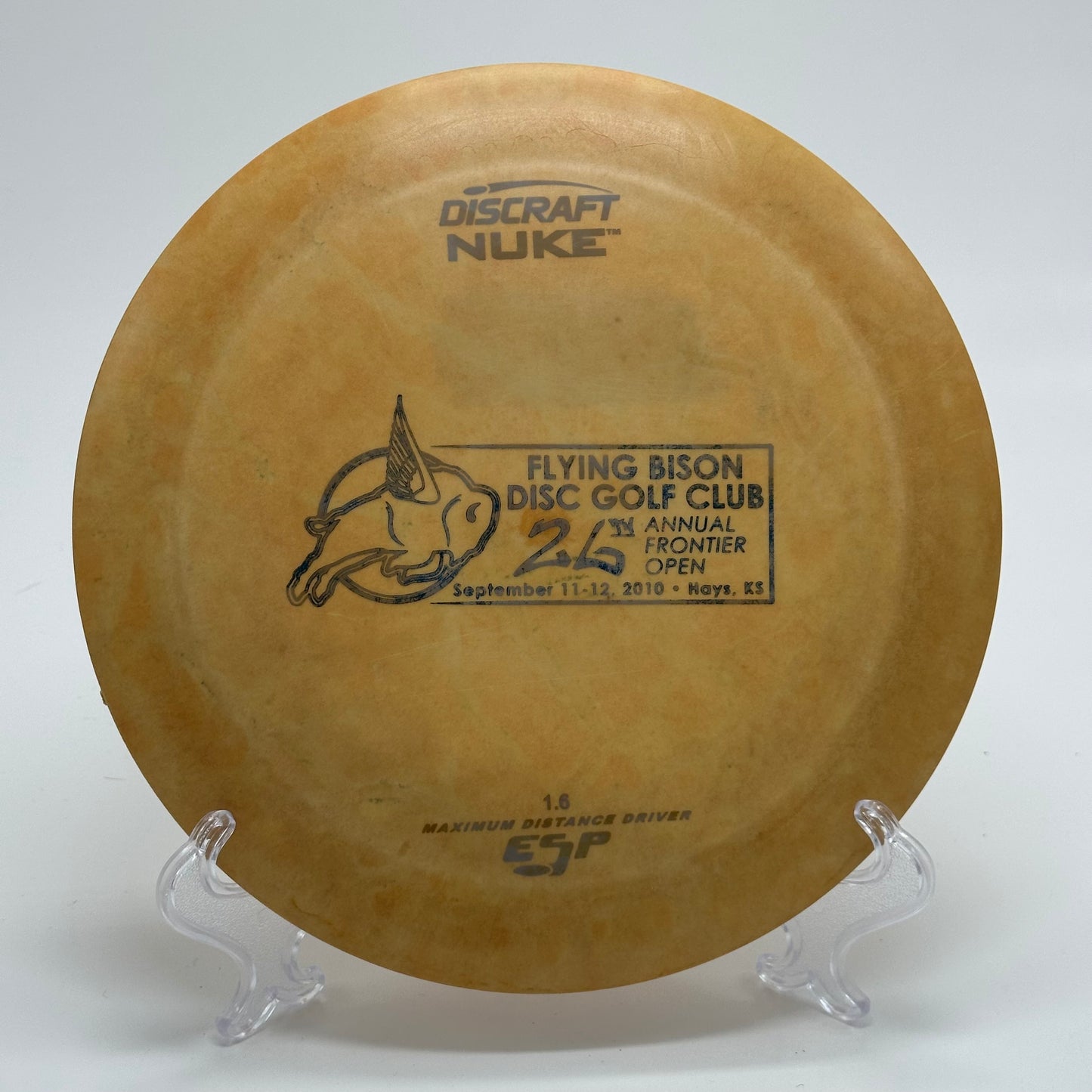 Discraft Nuke | ESP "Flying Bison Disc Golf Club 2010" PFN