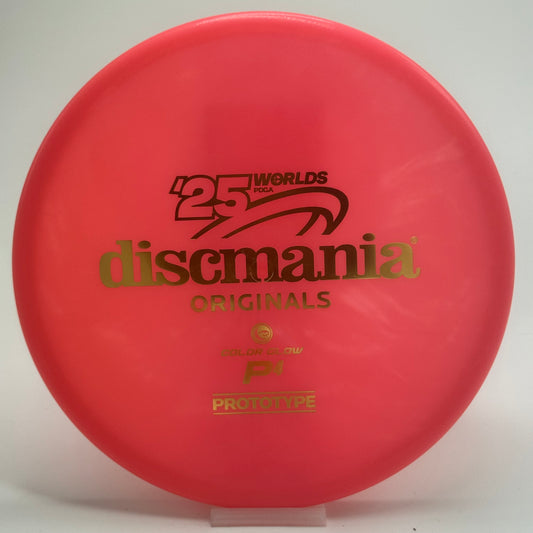 Discmania P4 | Color Glow | Prototype '25 PDGA Worlds