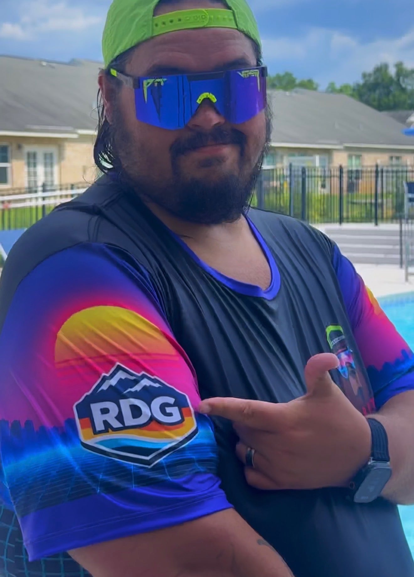 Bear Bite Disc x RDG | Pop That Thang | Retro Peformance Jersey