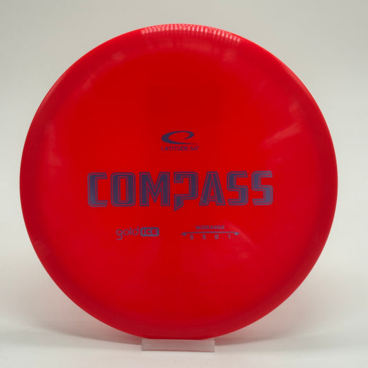 Latitude 64 Compass | Gold Ice