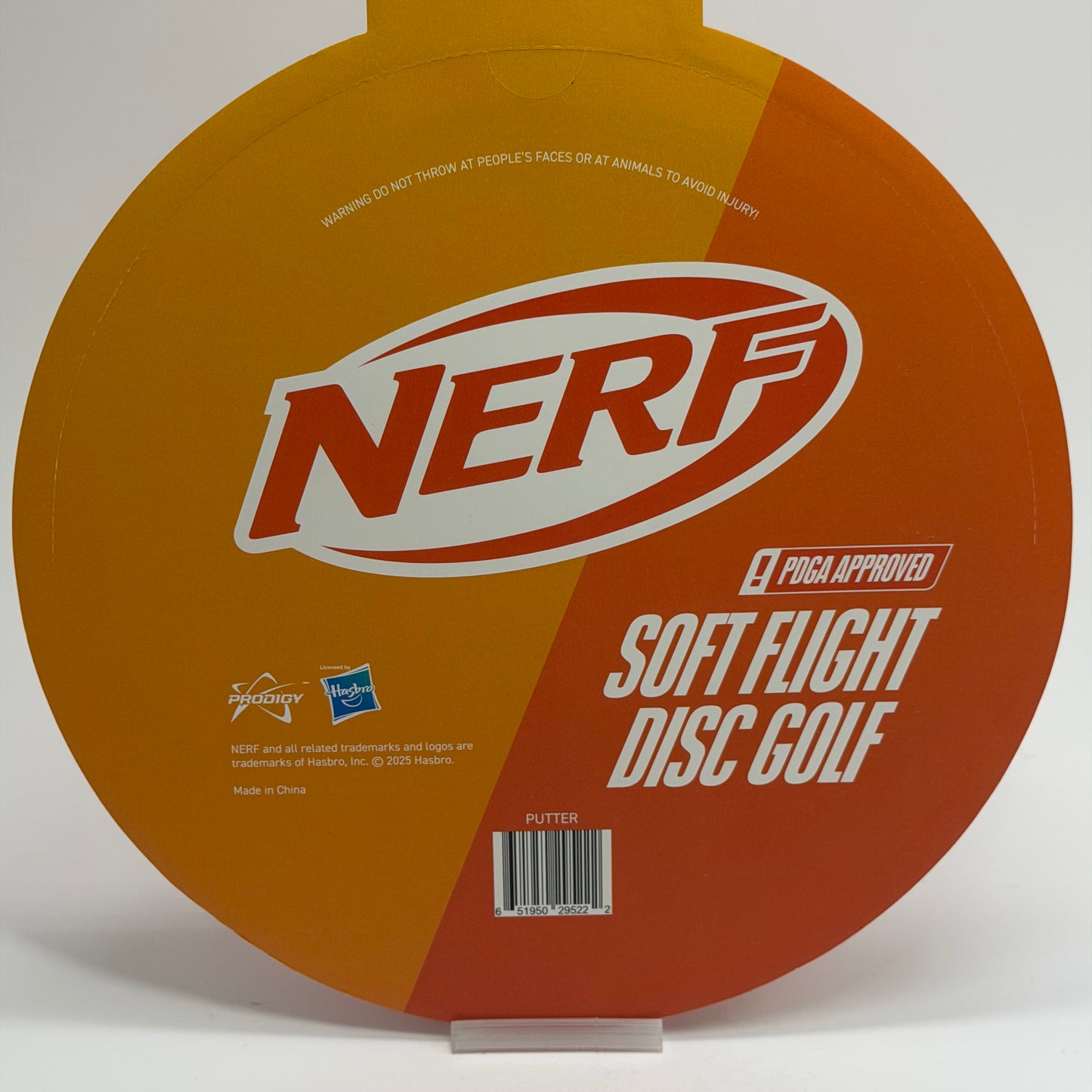 Nerf Putter | Soft Flight | By Prodigy