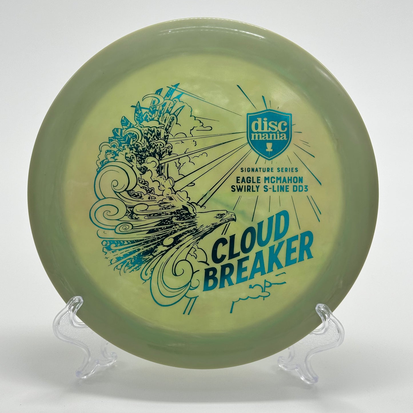 Discmania Cloudbreaker 1 | Eagle McMahon Swirly S-Line DD3 Signature Series (Innova EMB)