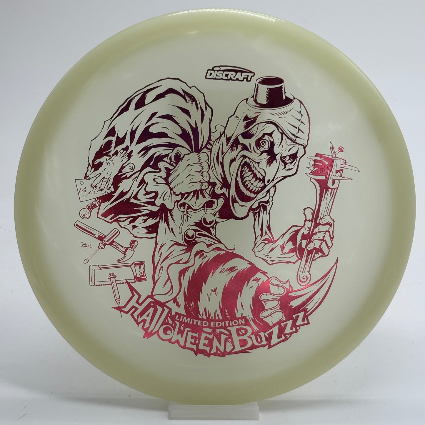 Discraft Buzzz | Mega Glo | Halloween 2025 The Terrifier