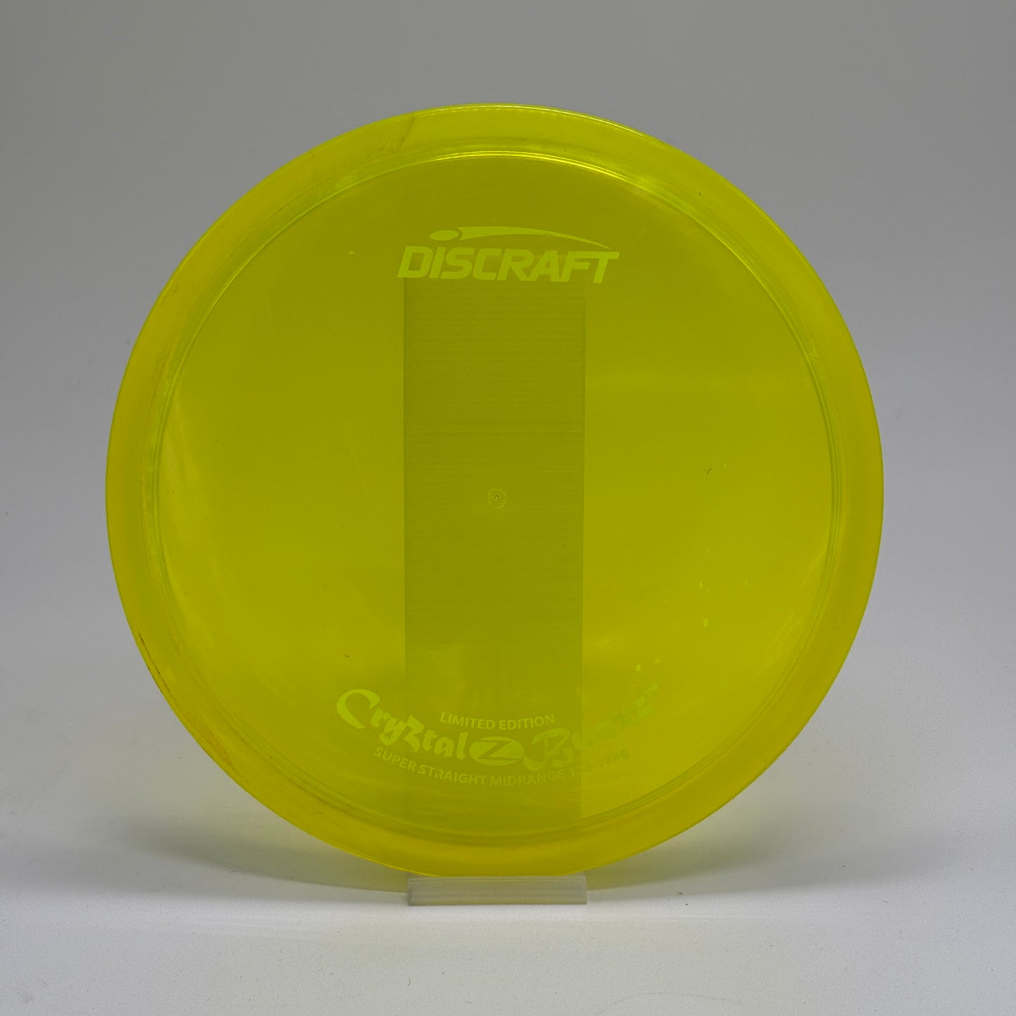 Used | Discraft Buzzz | Z CryZtal | Limited Edition | Skinny Tooled Wixom PFN